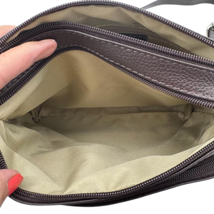 Sac à main pour femme en cuir véritable vintage, sac à poignet rétro, nouveau design 2026, grande capacité, sans rouille, tendance - Product Image 5