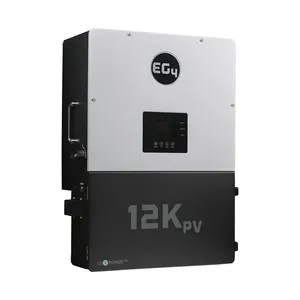 อินเวอร์เตอร์ไฮบริด EG4 12kPV พร้อมแบตเตอรี่ติดผนัง 16kWh ระบบพลังงานสำหรับบ้านทั้งหลัง - Product Image 4