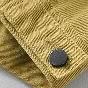 Veste Jeans de Haute Qualité pour Homme, Respirant, Toile, Tissu, Fermeture Éclair, Lettre, Collection Automne-Hiver, Fabriqué au Pakistan - Product Image 6