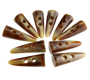 Boutons en corne pour vêtements, sacs, manteaux, accessoires de vêtements, prix d'usine en gros, meilleur fabricant - Product Image 3