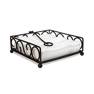 Restaurant Cafe Metal Napkin Holder <b>Chrome</b> Wire Paper Collection Napkin Holder Modern Napkin Holder Tissue Dispenser Organizer - Product Image 3