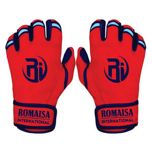 Nouveauté Gants de frappe de baseball professionnels en cuir véritable Vente en gros Gants personnalisables en cuir de vache et en peau de chèvre - Product Image 2