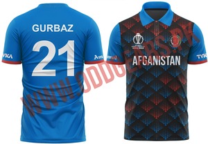Camiseta Personalizada 2023 con Nombre y Número del Jugador del Equipo Nacional de Cricket de Afganistán CHARR INDUSTRIES CI-RA-786 Unisex de Alta Calidad - Product Image 2
