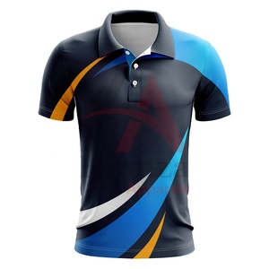 Nouveauté, polo homme imprimé, manches courtes, tissu personnalisé OEM de haute qualité, couleur et taille, polos homme - Product Image 1