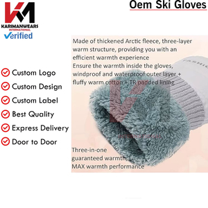 Gants de ski pour femmes, coupe-vent, thermiques, tactiles, imperméables, chauds pour l'hiver, gants de neige, ski, cyclisme, sports de plein air, protection contre le froid - Product Image 4