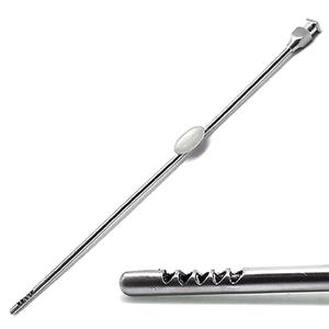 Instrumento de succión médico de acero inoxidable con cánula de succión Novak de precisión para hospitales y funcionamiento por instrumento Surgiright - Product Image 2