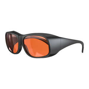 Lunettes de sécurité laser Falcon 180-534nm, verres protecteurs en polycarbonate anti-rayures, certifiées ANSI Z87.1, protection laser - Product Image 5