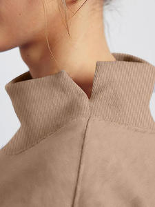 Suéter de Punto de Buena Calidad para Mujer, Suéter de Manga Larga, Lana Gruesa, Textura de Patrón Trenzado Sin Costuras, Suéter Pullover para Mujer - Product Image 5