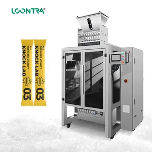 High Speed Full Automatic Multi Lanes Packaging Machine Granules Desiccant Stick Sachet Packaging Machine