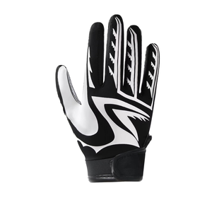 Gants de football américain en latex imprimés sur mesure de haute qualité avec paume antidérapante pour les sports de plein air - Product Image 3
