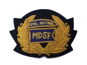 Insignes d'ailes brodées en fil métallique fait à la main Insignes de broderie d'ailes de meilleure qualité OEM - Product Image 4