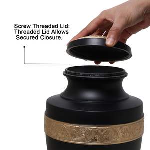 Urne funéraire élégante pour cendres humaines, nouvelle arrivée 2025, pour adultes, souvenir décoratif, urnes funéraires commémoratives - Product Image 6