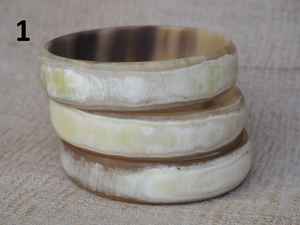 Pulsera de Perlas de Diamante Ancho con Laca de Cuerno de Búfalo, Brazalete Bohemio, Venta a Granel, Brazaletes de Joyería de Moda - Product Image 4