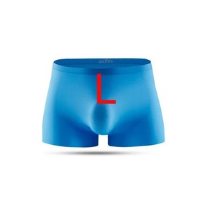 Calzoncillos bóxer para hombre, ropa interior de seda de hielo, 3D, ultrafino, cómodo, transpirable, de secado rápido, 1 unidad - Product Image 5