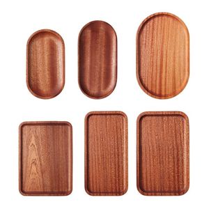 Plato de Madera Cuadrado Clásico Pintado a Mano para Regalos - Product Image 2