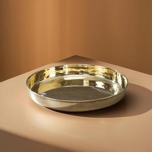 Ensemble d'assiettes en laiton ethnique pour servir des repas Assiettes Thaali traditionnelles durables pour la maison et les fêtes - Product Image 3