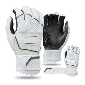 Derniers gants de frappe professionnels en peau de chèvre unisexe, design personnalisé, gants de frappe de baseball pleine fleur avec logo - Product Image 1