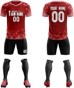 เสื้อฟุตบอลกางเกงขาสั้นผ้าโพลีเอสเตอร์100% แห้งเร็วสำหรับทุกเพศ - Product Image 5