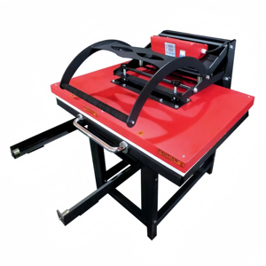 Industrial 80x100cm Manual Heat Press Machine Large Format High Pressure Heat Transfer Press for Textile &amp; T-Shirt Printing