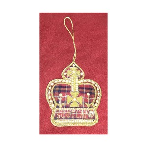 Exportador e importador con cantidad a granel Festival Producto colgante Zari Trabajo Bordado y adorno colgante de Navidad con cuentas - Product Image 1