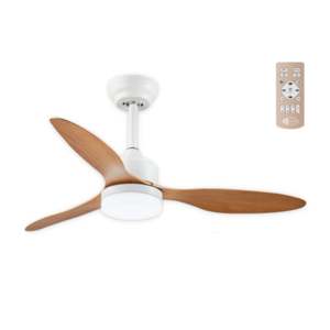 Ventilateur de plafond LED HELIX avec lumière, produit décoratif moderne pour la maison - Product Image 1