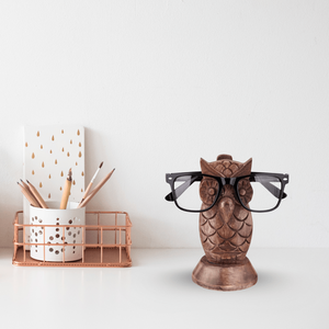 Soporte de Madera con Forma de Búho para Exhibición de Gafas - Product Image 2