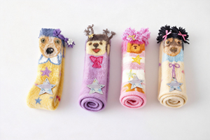 Calcetines Divertidos de Poliéster Premium con Diseño de Perros de Dibujos Animados, Calcetines Cálidos y Acogedores para Interiores, Modernos y Encantadores, Regalo para Amigos - Product Image 3