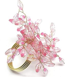 <b>Paper</b> Polyethylene Napkin Ring for Everyday Parties <b>Leaf</b> Design Unique Home Decor Napkin Ring Your Dining Table Decor - Product Image 2