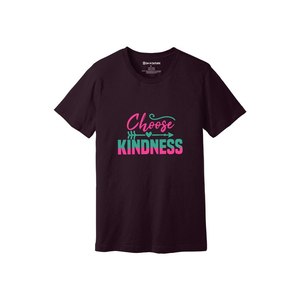 T-shirt 100% coton avec des thèmes de gentillesse Imprimer Style décontracté 12 Options de couleur 160-180 Placement de conception personnalisable GSM lourd - Product Image 4