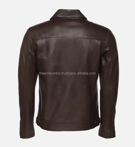 Recién llegado, chaqueta de cuero a la moda personalizada para hombre, ropa a la moda, nuevo estilo, venta directa de fábrica 2024, chaqueta de cuero para hombre - Product Image 2
