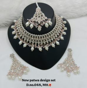 Conjunto de Collar y Pendientes de Oro Rosa con Circonitas Cúbicas Étnicas para Mujer, Ideal para Bodas y Fiestas - Product Image 6