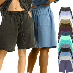 Pantalones Cortos Deportivos Personalizados para Hombre y Mujer, Pantalones Cortos Holgados de Algodón, Ropa Urbana, Logotipo de Bordado Personalizado, Pantalones Cortos para Correr - Product Image 1