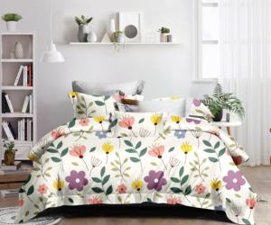 135GSM High Quality <b>Top</b> Branded Luxury <b>Bed</b> <b>Sheet</b> Set Soft Touch Smooth Fabric for Comfortable Sleep - Product Image 6