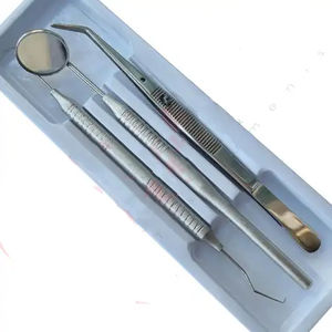 Dental Basic Examination Kit Diamond <b>Sand</b> Coated Stainless Steel Manual High Quality Reusable Diagnostic Examination Instruments - Product Image 3