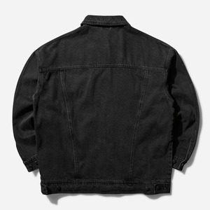 2026 High quality cotton <b>jacket</b> for men Sleek <b>black</b> finish modern fit and all day comfort - Product Image 2
