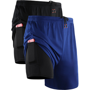 Venta al por mayor personalizado Split Side sólido gimnasio correr 2024 personalizado hombres pantalones cortos nuevo estilo nuevos hombres gimnasio pantalones cortos - Product Image 5