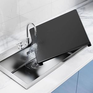 Couvercle de cuisinière à gaz en acier au carbone noir 40*48*7 Protecteur de dessus de cuisinière avec brûleur en métal Couvercle de brûleur à gaz - Product Image 3