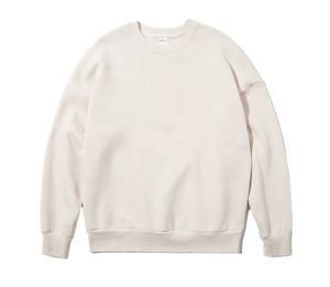 Prêt à Expédier Hommes Sweatshirts Blanc Surdimensionné Personnalisé Couleur Ras Du Cou Sweat Hommes Personnalisé À La Mode Sweatshirts Pour Hommes - Product Image 4