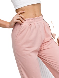 Pantalones de chándal para correr de algodón/poliéster ligeros para mujer Logotipo oscuro Recién llegado Streetwear Bolsillos laterales lisos Casual OEM - Product Image 5