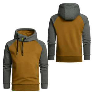 Sudadera con capucha de gran tamaño en blanco de algodón 100% de alta calidad para hombre, ropa informal, moda hecha a medida en Pakistán, Sudadera con capucha entera - Product Image 6