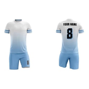 Uniforme de equipo de etiqueta privada Logotipo personalizado Cortar y coser ahora en nuevo precio caliente Diseño popular Uniforme de fútbol de color personalizado - Product Image 1