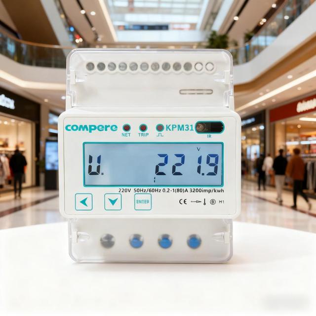Digital Smart Electric Sub Meter WIFI Single Phase Smart Prepaid Electricity Multi Tariff Meter