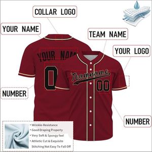 Meilleurs vêtements de sport de softball et de baseball pour hommes Uniformes personnalisables avec design par sublimation Maillots respirants Caractéristiques imprimées - Product Image 4