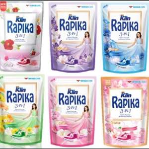 น้ำยาปรับผ้านุ่ม ราพิก้า 400 มล. แพ็ค 12 ขวด สูตร 3-in-1 ลดรอยยับและเพิ่มความหอมสำหรับเสื้อผ้า (ขายส่ง) - Product Image 2