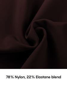 บอดี้สูทกีฬาขาสั้นสำหรับผู้หญิงบราออกกำลังกายเล่นกีฬารองรับแรงสูง - Product Image 5