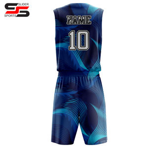Nouveau modèle Best-seller pas cher prix personnalisé Logo privé doux confortable uniforme de basket-ball vêtements de sport - Product Image 2