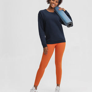 Nueva calidad Ropa de calle Sudaderas de mujer Precio barato Sudaderas lisas para mujeres OEM ODM Servicio Transpirable Precio barato - Product Image 5