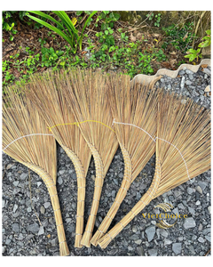 Escoba de Coco Vietchoice, Herramienta de Limpieza de Jardín Portátil, Ecológica y Duradera, para Uso en Exteriores, Cerdas Medianas - Product Image 3