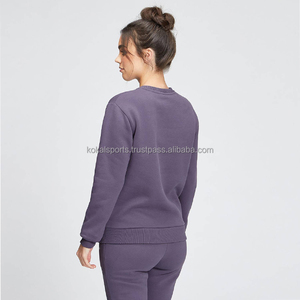 <b>Women's</b> Long Sleeve Crewneck Pullover Tops and Pants Two-Piece <b>Fleece</b> Sets with Printed <b>Pattern</b> Casual Sweatsuit - Product Image 4