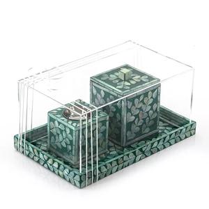 Meilleure vente Eid spécial boîte à vadrouille Mubkhar avec ensemble de plateaux/brûleur Bakhoor/Madkhan/plateau de service du Vietnam - Product Image 1